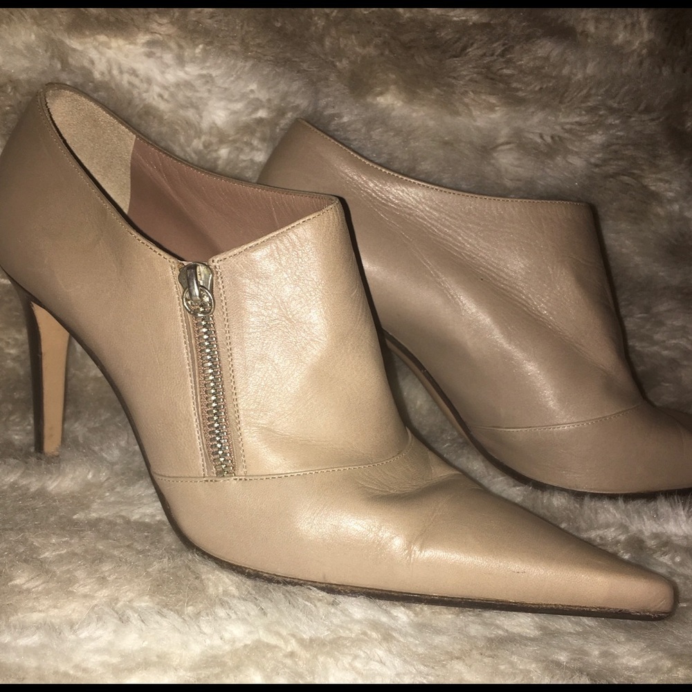 Sergio Rossi Beautiful Calf Skin Beige Boots